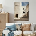 thumbnail image 2 of Designart "Castles Minimalist V" Castles Metal Wall Decor, 2 of 5