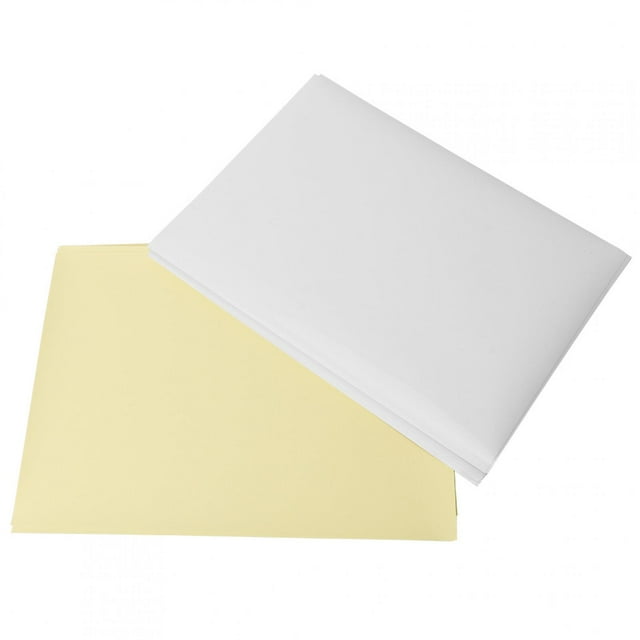 100 hojas de papel adhesivo tamaño A4, papel adhesivo imprimible de alta viscosidad