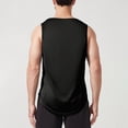 thumbnail image 5 of NOLDARES Men's Tank Tops Loose Fit Sleeveless Workout Muscle Shirt Athletic Bodybuilding Gym Tee Shirts Summer Vacation(Black,XL), 5 of 8