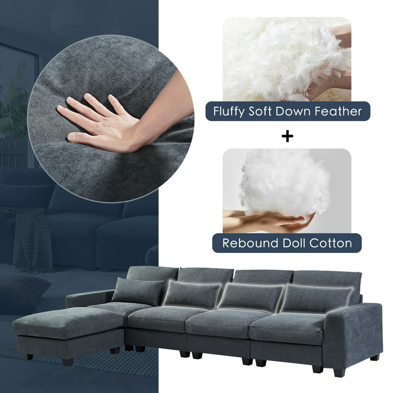 How to Fluff a Feather-filled & Cloud Sofa – Nook and Cranny