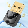 thumbnail image 4 of Receptor Audio Y Música Adaptador USB 5.4 Compatible Con Dientes para PC Computadora Portátil Azul, 4 of 9