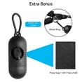 thumbnail image 4 of Reflective Nylon Dog Leash, EEEkit 5ft Dog Training Leash 360?Swivel No Tangle Dog Walking and Training Leash Comfortable Padded Handle with Trash Bag Dispenser for Large Dogs or Medium Dogs, 4 of 9