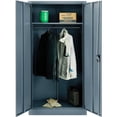 thumbnail image 2 of Global Industrial Assembled Wardrobe Cabinet, 36x24x72, Gray, 2 of 7
