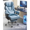 thumbnail image 3 of GTPLAYER Big and Tall Gaming Chair Ergonomic Heavy Duty Office Chair Racing Seat with Adjustable Lumbar Pillow Footrest 150° Reclining Thickened Armrests Breathable Mesh for Esports/PC Gaming, 3 of 8