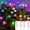 4Pack 24LED Multicolor, variant on Solar Firefly Lights Swaying Outdoor Waterproof Decorative Lights for Yard Patio Pathway Lawn Decorations