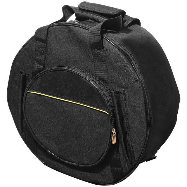 IFANLANDOR Estuche Para Caja De Batería En Poliéster Con Bolsillo Para Baquetas Negro