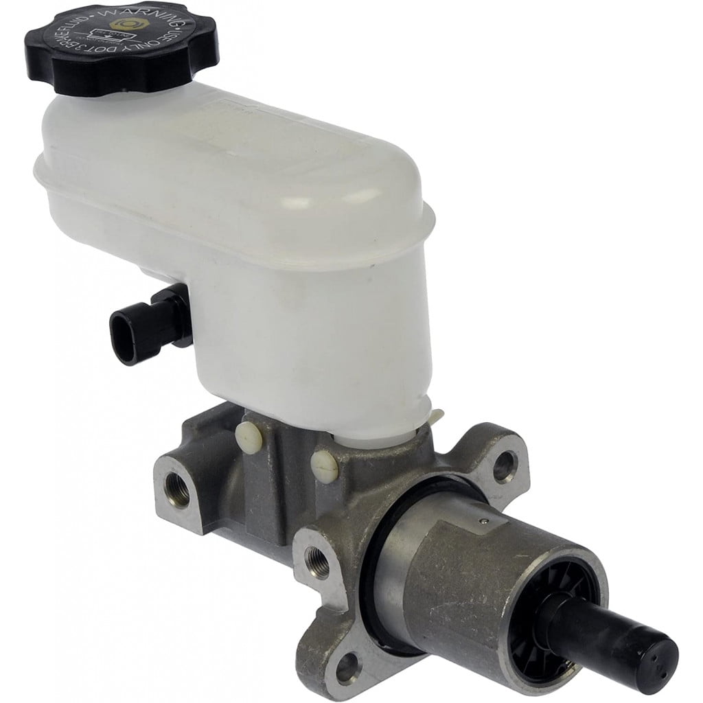 KarParts360 For Pontiac Torrent 2006 Brake Master Cylinder | Aluminum Master Cylinder | 1 inches Master Cylinder Bore Diameter | 2-Outlets | M10 By 1.0 Rearward Outlet Size | With Reservoir | 2270737