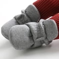 thumbnail image 2 of Baby Booties Infant Newborn Boys Girls Slippers Warm Crib Sock Shoes Indoor First Walker Prewalker, 2 of 7