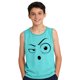 thumbnail image 4 of Camisolas de cuello redondo para niños pequeños y niños a la moda, lindas camisetas con estampado degradado, parte inferior suave sin mangas, camisetas para niñas, 4 of 6