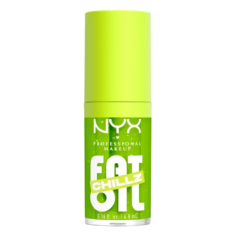 NYX Professional Makeup Fat Oil Chillz Lip Gloss, 12 Hour