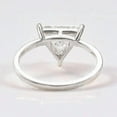 thumbnail image 3 of solitaire jewels 1CT Triangle Moissanite Solitaire Engagement Ring For Women, 10K White Gold, 3 of 5