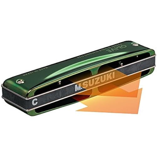 Suzuki C-20 Olive Harmonica Eb