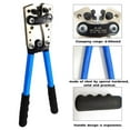 thumbnail image 3 of Terminals HX-50B Portable Cable Crimping Tool Professional Terminals Crimper Plier Car Auto Copper R-ing Terminal Wire Crimp Terminals Soldered Connectors Kit  Multifunctional Hand, 3 of 5