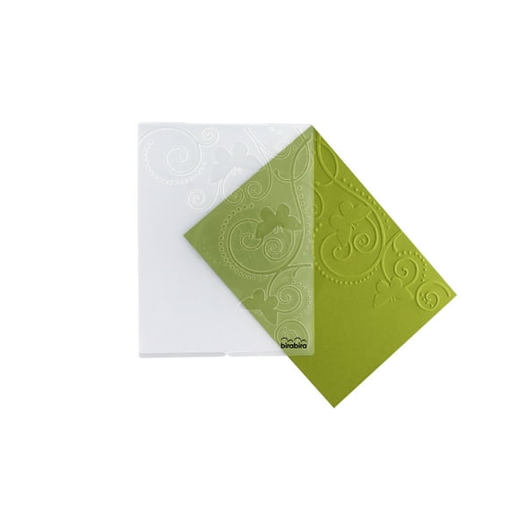 Bira Craft 4.25" X 5.75" Butterfly and Vine Embossing Folder, Assorted Designs