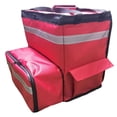 thumbnail image 4 of Bolsa para llevar pizza al hombro, caja portátil para llevar, bolsa de aislamiento gruesa de gran capacidad, bolsa de entrega, 4 of 5