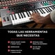 thumbnail image 4 of M-Audio Oxygen Pro 49 - Teclado controlador MIDI USB de 49 teclas con beat pads, knobs, botones y at, 4 of 9