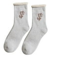 thumbnail image 2 of XIAQUJ Womens To Keep Warm Sock Colorful Lightweight Cotton Socks Socks GY2 One Size, 2 of 3