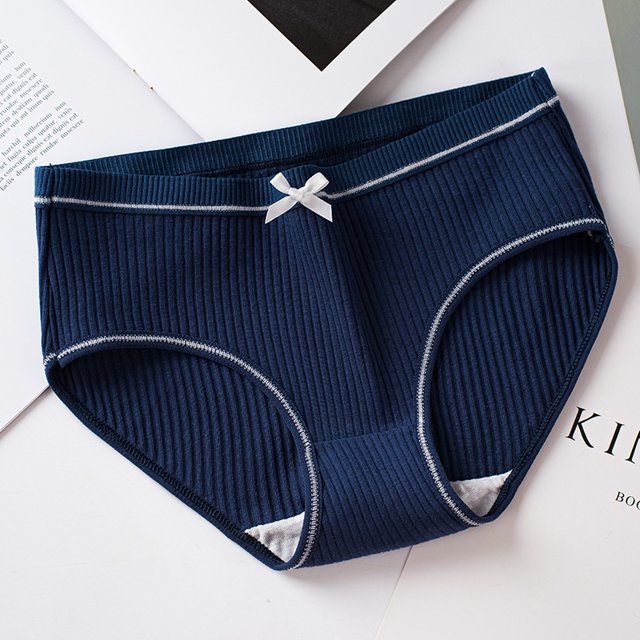 good wear algodón panty color caramelo bowknot transpirable sólido ropa interiorpangjing