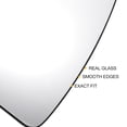 thumbnail image 4 of Reemplazo de vidrio de espejo retrovisor derecho superior único para Vauxhall para Opel Movano, 4 of 6