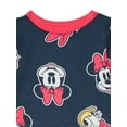 thumbnail image 2 of Disney Minnie Mouse Toddler Girls Long Sleeve Top and Pants Sleepwear Set, 2-Piece, Sizes 12M-5T, 2 of 3