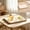 Beige #L, variant on Sturdy Resin Serving Tray Rectangular Snack Platter for Produce Appetizers and Everyday Kitchen Storage