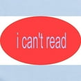 thumbnail image 2 of CafePress - I Can't Read Infant Creeper - Baby Light Bodysuit, Size Newborn - 24 Months, 2 of 4