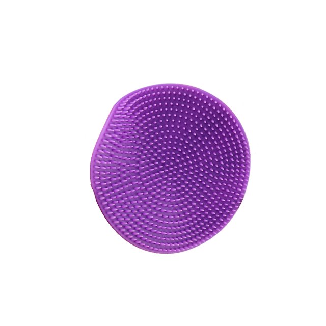 Naiovety Depurador de baño de silicona para el hogar, baño, cuidado Personal, espuma, pequeños depuradores de piel, cepillo para exfoliar la espalda Juegos de accesorios de baño Púrpura Naiovety HA078392-02