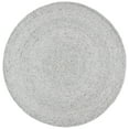 thumbnail image 2 of SAFAVIEH Braided Ronan Solid Reversible Area Rug, Gray, 8' x 8' Round, 2 of 11