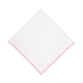 thumbnail image 2 of Linen Napkins With Pink Stitch Edges Set of 4, 2 of 5