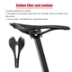 thumbnail image 3 of Yuarrent Asiento de bicicleta de carretera Kocevlo, asiento ovalado de cuero para mujeres y hombres, asientos de almohadilla de moda para niños, cojín Ciclismo Negro Yuarrent OD024297-01, 3 of 6