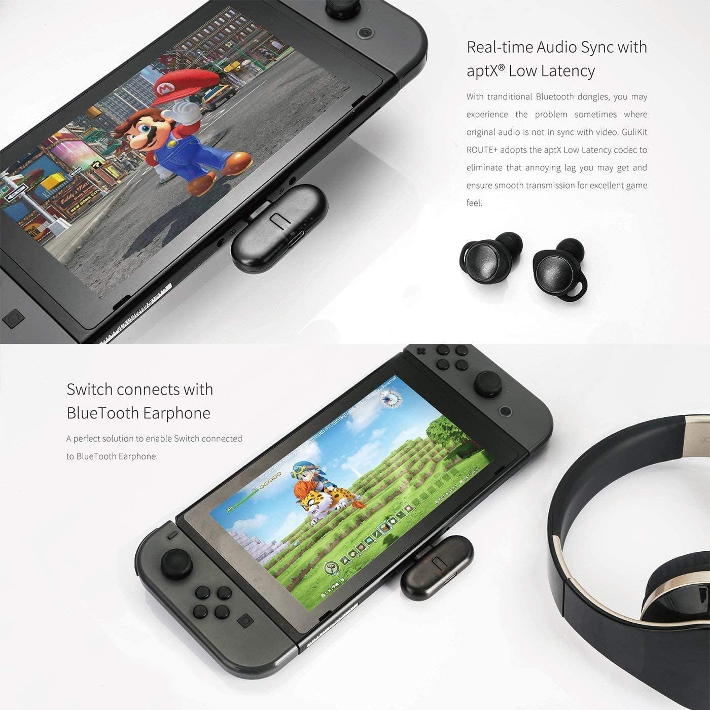 switch compatible wireless headsets
