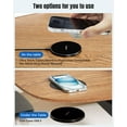 eazpower Invisible Wireless 030mm Under Desk Wireless Dual Uses On or