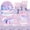 10 Guests(81 PCS), variant on Forfamy 3 Pack Party Tablecovers Birthday Party Decorations Birthday Table Decorations 53"x106" Table Cover, Shimmering Ideal for Bachelorette Anniversary Wedding Birthday Party