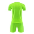 thumbnail image 4 of Penkiiy Kids Sportswear Set: Breathable Athletic Outfit, Fast - Drying Soccer Shorts & Tee, Elastic Waist (Boys/Girls), 4 of 6