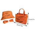 thumbnail image 2 of Bolsa Bolso de compras simple unisex con correa ajustable Graffiti Bolso de ocio con conjunto de sombrero, 2 of 5