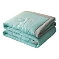 thumbnail image 2 of Cooling Comforter-GentleSoft Moisture Wicking Cooling Blanket for Hot Sleepers，Breathable Lightweight Duvet Insert，Dual-Sided Summer Blanket(E,59*78.7Inch), 2 of 9