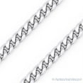 thumbnail image 2 of 1.9mm Miami Cuban / Curb Link Italian Chain Necklace in Solid .925 Sterling Silver w/ Rhodium, 2 of 2
