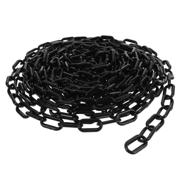 MLINS Caution Security Chain Parking Barrier Chain 10m Chain Barrier Link Safety Chain