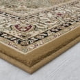thumbnail image 5 of Allstar 5x8 Traditional Area Rug in Beige with Ivory Persian Nain design (5' 2" x 7' 4"), 5 of 7