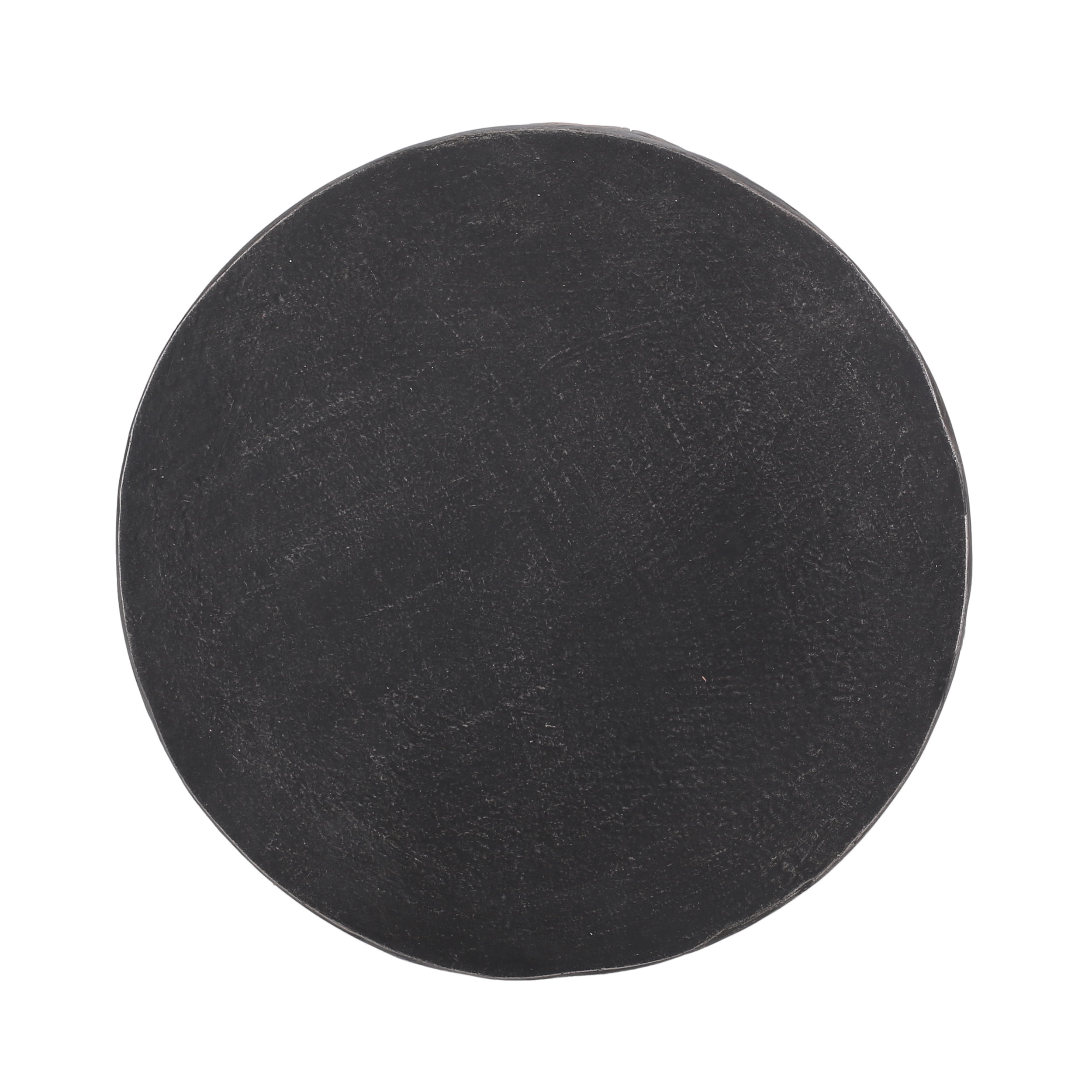 Euroco Outdoor LightWeight Concrete Side Table,Round Small End Table for Patio,Copper