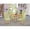 Oak, variant on East West Furniture Monza 5-Piece Wood Dining Set in Oak/Lime Green