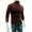 Coffee, variant on Men Shirt for Autumn Winter Turtle Neck Cotton Pullover Thin Bottoming Shirt