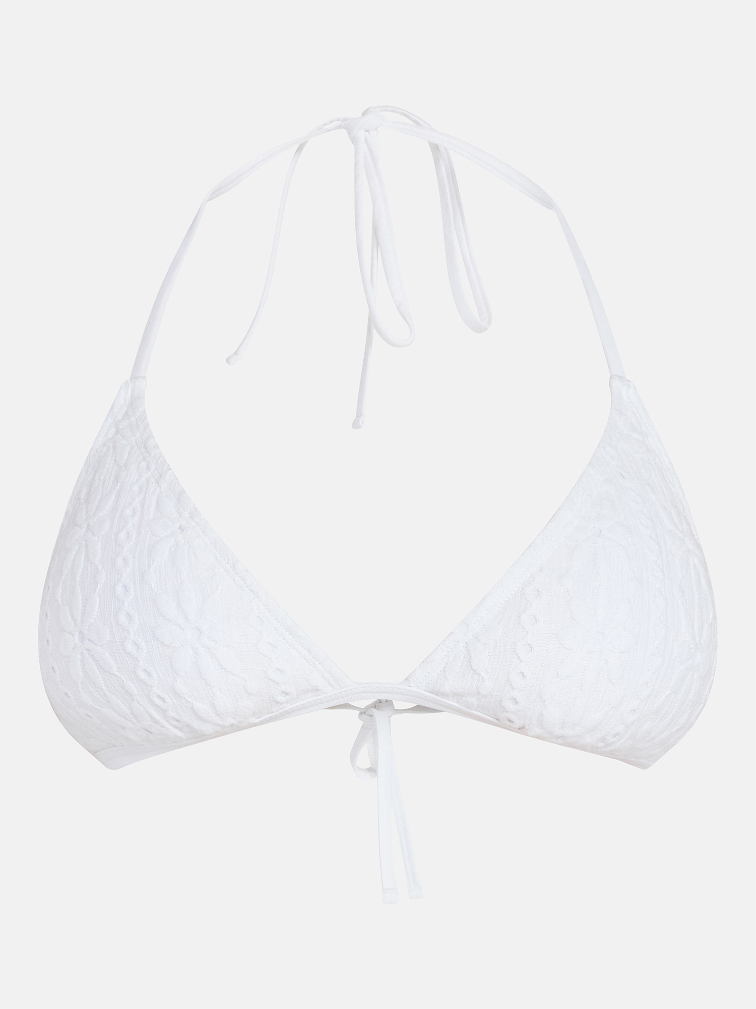 No Boundaries Missy Daisy Triangle Bikini Top, Women's XXS-XXL