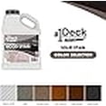 thumbnail image 5 of #1 Deck Premium Advanced Solid Color Outdoor Wood Stain and Sealer in One – Water Based Sealant for Wood Decks, Fences, & Siding - 1 Gal - Made in USA - Gray, 5 of 5