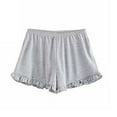 thumbnail image 4 of Ensemble de Pyjama Décontracté pour Femme, Ensemble de Nuit, Haut à Manches Courtes Rond avec Dessin Animé et Short, 4 of 7