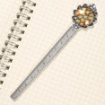 thumbnail image 3 of Seashell Reading Accessories: Vintage Silver Lace-Edged Bookmark, a Gift for Book Lovers and Avid Readers, 3 of 5