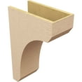 thumbnail image 5 of 9"W x 18"D x 27"H Classic Legacy Rough Cedar Woodgrain TimberThane Corbel, Primed Tan, 5 of 6