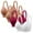 Multicolor8, variant on yillto Womens Plus Size Bralette Full Coverage Bralettes with Supportive Wireless Adjustable Straps Bras