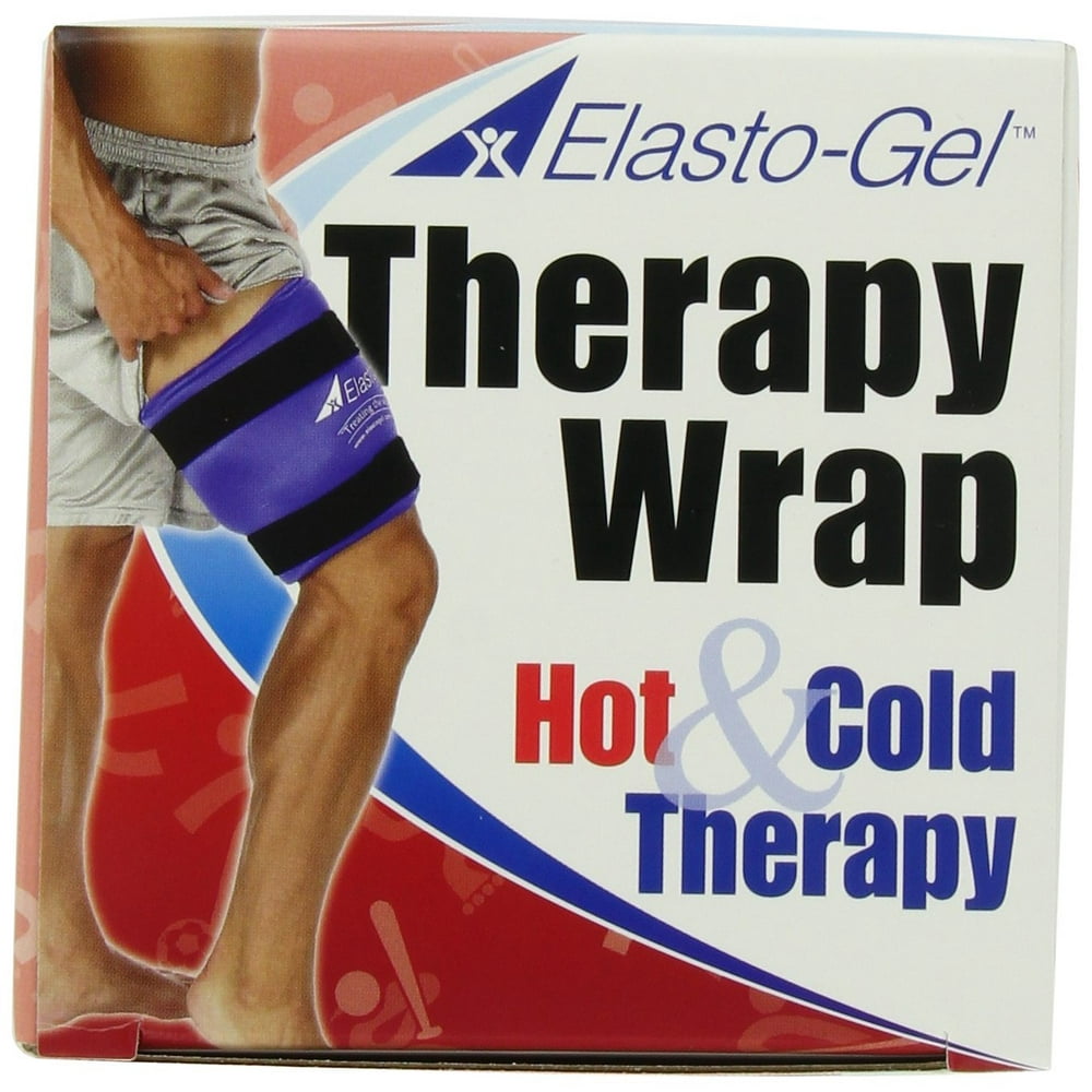 ElastoGel Hot/Cold Wrap 9'' x 24'', ReUsable, Not Leak if Punctured