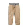 thumbnail image 2 of HILEELANG Toddler Boy Chino Pants School Uniform Elastic Stretch Khaki Navy Cargo Joggers 3T, 2 of 5